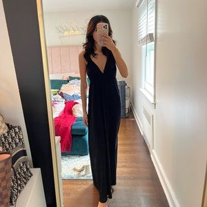 Derek Heart Black Maxi Dress